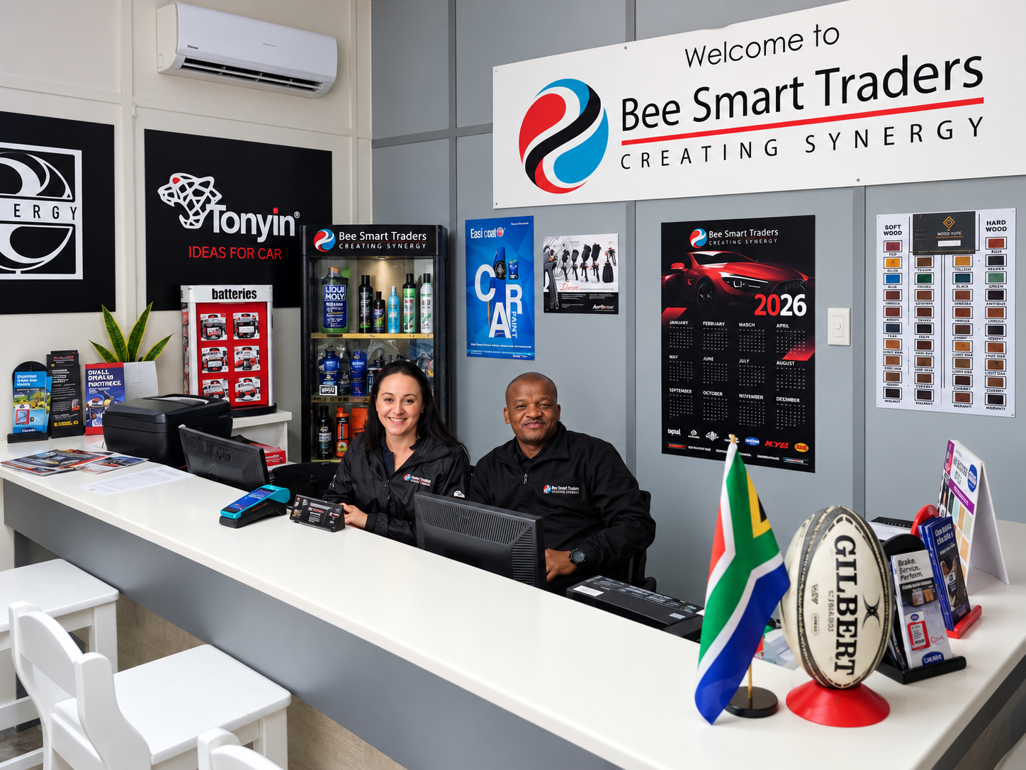Bee Smart Traders reception